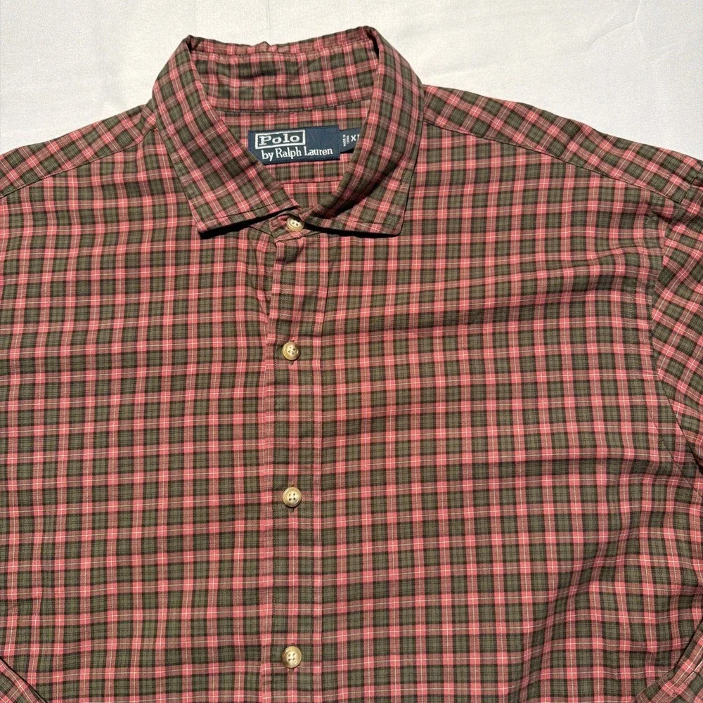 Polo Ralph Lauren Shirt Mens XL‎ Multicolor Long Sleeve